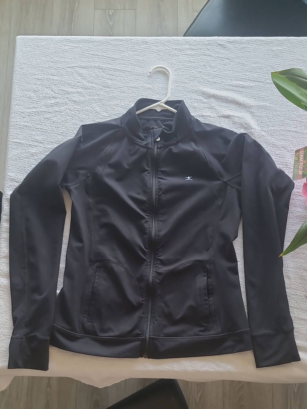 Danskin Black Performance Full-Zip Jacket